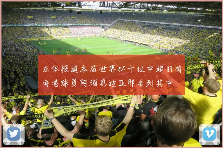 东体报道本届世界杯十位中超旧将海港球员阿瑙恩迪亚耶名列其中